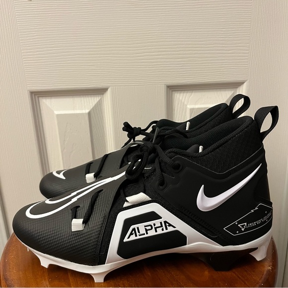 Nike Alpha Menace Pro 3 Football Cleats Men’s Size 13 CT6649-001 - Picture 3 of 10